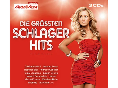 VARIOUS - Die grössten Schlager-Hits (Media Markt Exklusiv) - (CD)