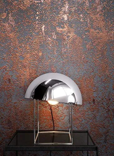NEWROOM Kupfer Vliestapete - Modern Industrial Design - Tapete im modernen Industrial Look, leicht glänzend und hochwertig, ideal für kreative Raumgestaltungen. Inklusive gratis Tapezier-Ratgeber für perfekte Ergebnisse.