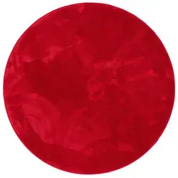 Snapstyle Luxus Teppich, Rot, 100x100 cm, Hochflorteppiche & Shaggys - Der Snapstyle Luxus Teppich vereint stilvolles Design und hohen Komfort. Mit rutschfester Unterseite und beeindruckender Grammatur bietet er Sicherheit und Strapazierfähigkeit für jedes Zuhause.