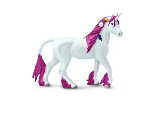 Safari Ltd 802929 Einhorn rosa 16 cm Serie Mythologie
