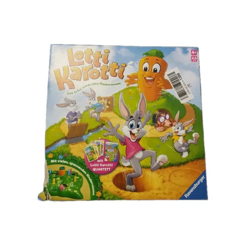 Ravensburger Lotti Karotti mit Lotti Karotti Quartett 2025 2.Wahl OVP*