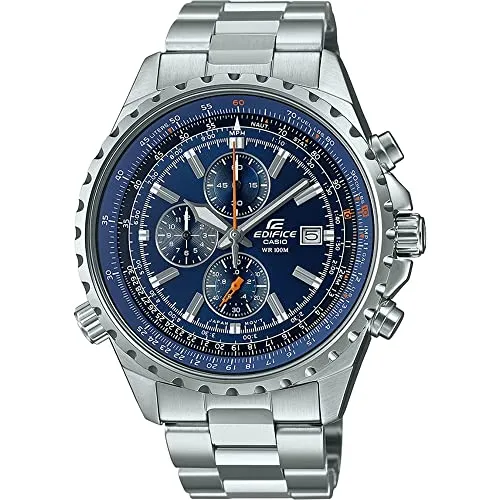 CASIO Herrenarmbanduhr EDIFICE Chronograph EF-527D-2AVUEF - Armbanduhren für Herren mit elegantem Edelstahl-Design und leuchtenden Zeigern, ideal für den stilbewussten Mann.
