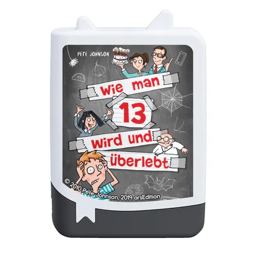 Book Tonies: Wie man 13 wird und überlebt – Spielfigur Hörbuch - Entdecke die spannende Serie für Jugendliche ab 10 Jahren. Die Spielfigur bringt Geschichten zum Leben und sorgt für unterhaltsame Stunden.
