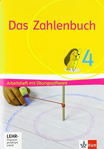 Das Zahlenbuch 4: Arbeitsheft mit Übungssoftware Klasse 4 (Das Zahlenbuch. Ausgabe ab 2017)