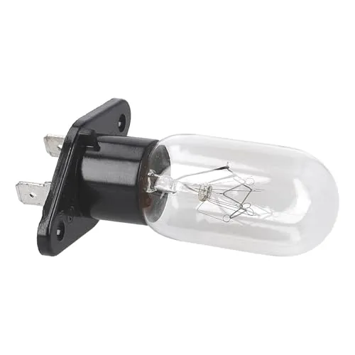 LUTH Premium Profi Parts Lampe 25w 240v kompatibel mit Whirlpool 481913428051 Mit Befestigungssockel 2x6,3mmamp für Mikrowelle