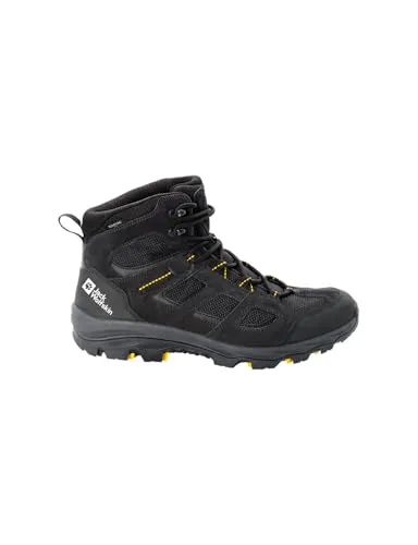 Jack Wolfskin Herren Vojo 3 Texapore Mid M Outdoorschuhe - Wanderschuhe für Herren, wasserdicht dank TEXAPORE CORE-Membran und mit trittsicherer Sohle für optimalen Halt auf Tageswanderungen im Mittel- und Hochgebirge.