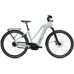 Flyer Gotour 7.23 Mixed - Frosty Sage | Komfort E-Bike 43cm - E-Bike für Alltag und Tour, ideal für komfortables Fahren mit tiefem Einstieg und sicherem Handling – perfekt für Stadtverkehr und entspannte Ausflüge.