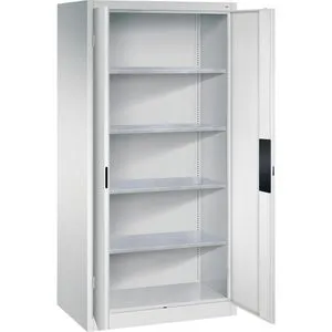 CP-Möbel Werkzeugschrank 8922-052, Schwerlastschrank aus Metall - Garderoben- & Stahlspinde mit 700 kg Gesamtbelastbarkeit, 4 höhenverstellbaren Fachböden und sicherem Ergo-Lock Muldengriffschloss für optimale Aufbewahrung.