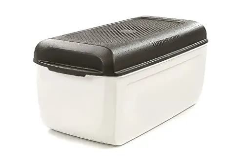 TUPPERWARE BrotMax Junior 2 - Brotkasten für frisches Brot - Brotkästen, hält Brot länger frisch dank luftdichtem Verschluss und ansprechendem Design.