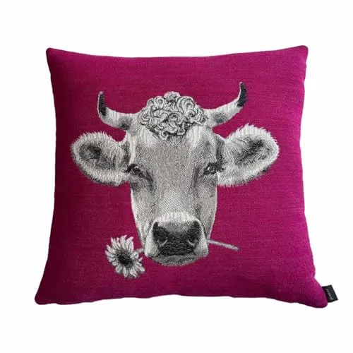 PAD MOO Kissen pink, 45 x 45 cm - Stylisches Kissen in pink, 45 x 45 cm, perfekt für ein modernes Ambiente und setzt farbenfrohe Akzente in jedem Raum.