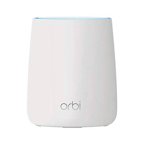 NETGEAR Orbi RBR20 High Speed WLAN Router (2.200 MBit/s Geschwindigkeit, bis zu 125 m² Abdeckung - mit Orbi-Satelliten zu Mesh-System erweiterbar, inkl 30 Tage Circle Kinderschutz & Armor Cyberschutz)