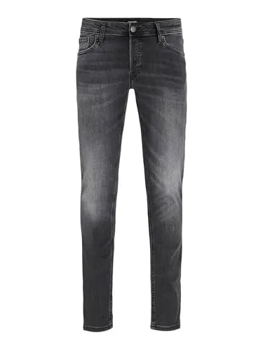 JACK & JONES Male Slim Fit Jeans JJIGLENN JJORIGINAL CB 817 NOOS - Slim Fit Jeans mit niedriger Taille, aus 50% Baumwolle und 20% recycelter Baumwolle für ein umweltfreundliches Tragegefühl.