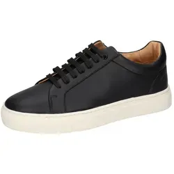 Melvin & Hamilton Sneakers Herren Tyler 1 Schwarz 39 - Elegante Herren Sneakers aus hochwertigem Kuhleder mit runder Spitze und 3 cm Plateausohle. Pflegeleicht und ideal für den täglichen Einsatz. Hol dir den perfekten Look für jeden Anlass!