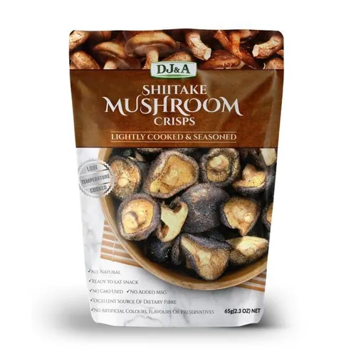 DJ&A Shiitake Mushroom Crisps Seasoned