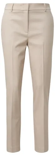 comma Hose - Damen Hosen mit Gürtelschlaufen - Damen-Hosen mit Mid rise-Bundhöhe und regulärer Beinlänge, ideal für einen eleganten Look im Alltag.