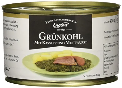 ENGLERT Grünkohl mit Kassler und Mettwurst/Dose (1 x 400 g)