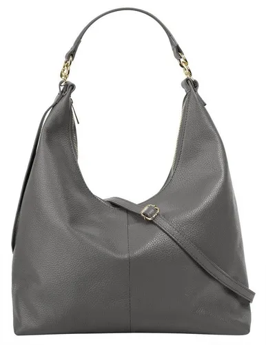 Samantha Look Shopper Echt Leder Damen | Elegantes Design und Smartphonefach - Damen-Shopper aus 100% feinstem Rindleder, Made in Italy. Praktisches Smartphonefach und stilvolles Design machen ihn zum perfekten Begleiter für jeden Anlass.