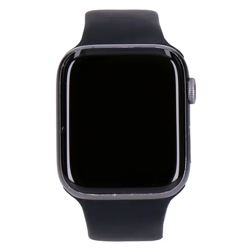 Apple Watch Series 4 44 mm - Space Grau Aluminiumgehäuse - Smartwatch mit 44 mm LTPO OLED Retina Display, ideal für Fitness-Tracking und Benachrichtigungen, leicht und elegant im Design.