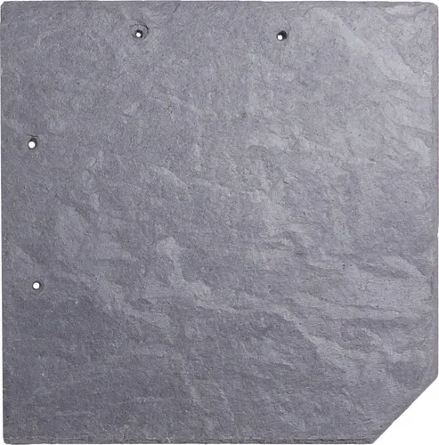 Naturschiefer Wabe 20 x 20 cm anthrazit 10er Set - Dachschindeln aus hochwertigem Naturschiefer, langlebig und robust für eine stilvolle Dächergestaltung.