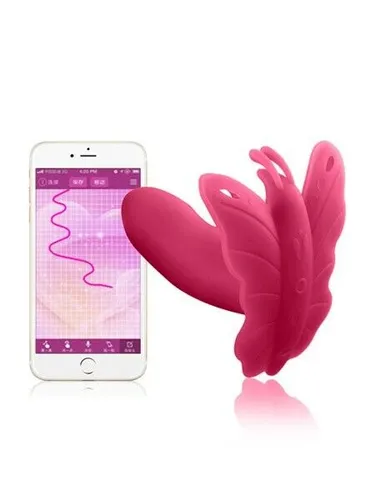 Butterfly Mini Bunny Vibrator mit String klitorisvibrator pink #18