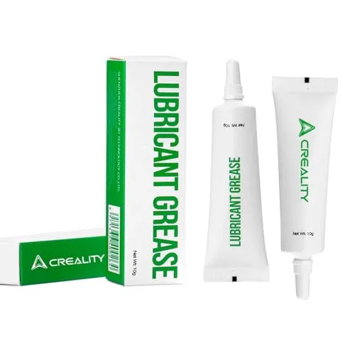 Creality 2PCS Schmierfett für 3D-Drucker - Hochwertiges Schmierfett für 3D-Drucker und CNC-Maschinen. Sorgt für leisen Betrieb und reibungslose Funktion. Ideal für Schrauben und Führungsschienen.