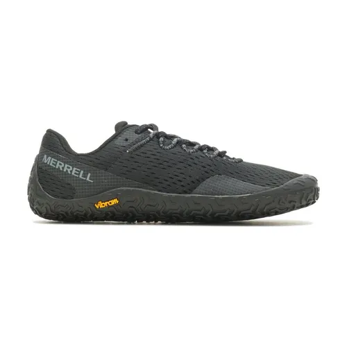 Merrell Vapor Glove 6 Minimal-Laufschuhe für Damen, Größe 38,5 - Laufschuhe für minimalistisches Trailrunning, mit atmungsaktivem Obermaterial und Vibram EcoStep Sohle für optimalen Halt und Komfort.