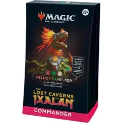Magic: The Gathering The Lost Cavern of Ixalan Commander Deck Veloci-Ramp-Tor - Englisch