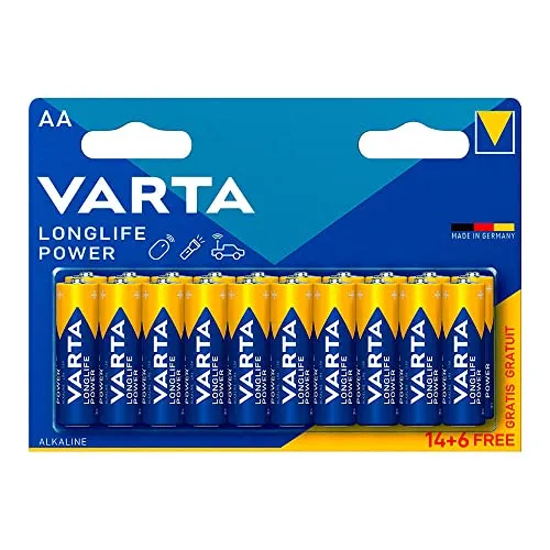 Stück AA-Batterien LR6 1,5 V Alkaline Varta High Energy 2023 20