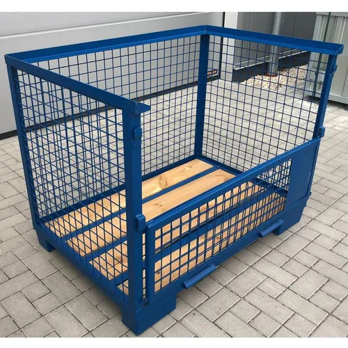 Industriebox Gitterbox Lagerbox Stapelbox Transportbox 1240x835x970mm Box massiv