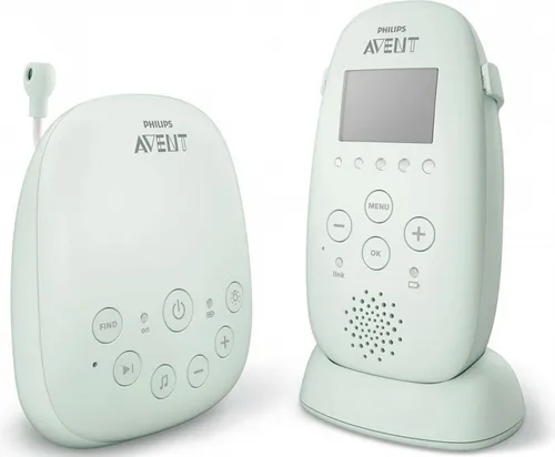 Philips SCD721/26 Dect Babyphone weiß Vibrations-/Nachtmodus Akku-/Netz-Gerät
