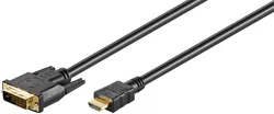 MicroConnect HDMI zu DVI-D Kabel, 1m