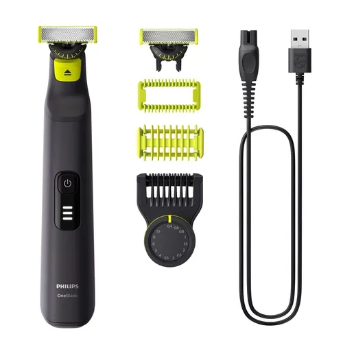 Philips OneBlade Pro 360 (QP6542/15) - Haarschneider, für präzises Trimmen, Rasieren und Stylen mit 60 Minuten Akkulaufzeit