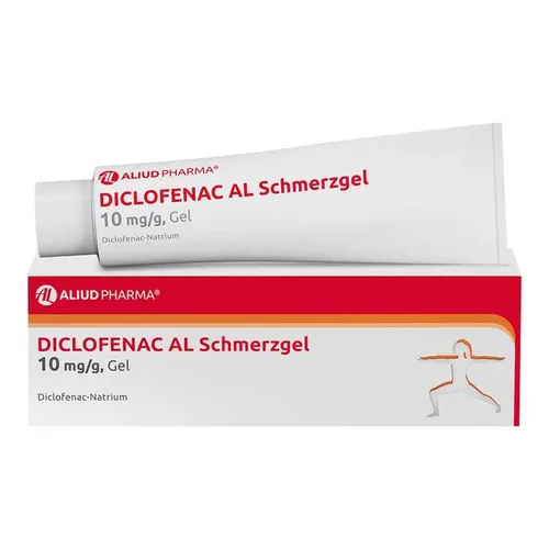 Diclofenac AL Schmerzgel 10 mg/g für akute Muskelschmerzen - Arzneimittel zur lokalen Anwendung bei akuten Muskelschmerzen, Verstauchungen und Zerrungen. Schnelle Linderung durch entzündungshemmende Wirkung.