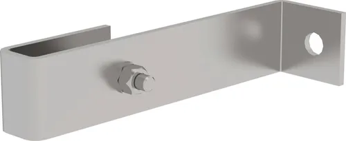 Günzburger Steigtechnik Wandhalter Edelstahl starr 150 mm für Schachtleitern - 062018