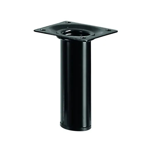HETTICH Möbelfuß, Ø 30 x 100mm, schwarz