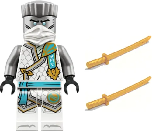 LEGO NINJAGO Zanes Eismotorrad - Action-Spielset mit 1 Minifigur, interaktives Motorrad für spannende Ninja-Abenteuer ab 7 Jahren