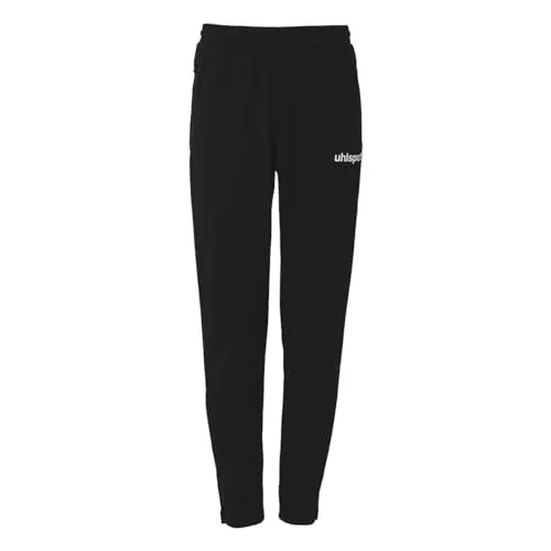 uhlsport Essential Performance Hose - Nachhaltige Jogging-Hose - Sportjacken: Lange Jogginghose aus 100% recyceltem Polyester, ideal für Kinder und Erwachsene. Mit seitlichen Reißverschlusstaschen und elastischem Taillenbund für optimalen Komfort.