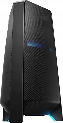 SAMSUNG MX-T70 Bluetooth Lautsprecher 1500W - Tragbare Lautsprecher mit 1500W Leistung, integriertem Subwoofer und Karaoke-Modus für unvergessliche Partys. Spritzwassergeschützt und mit LED-Lichteffekten für ein echtes Festival-Feeling!