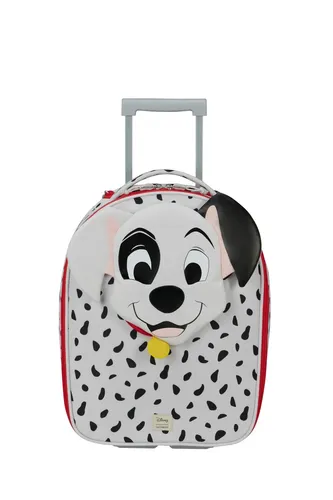 Samsonite Kinderkoffer Happy Sammies Disney Dalmatiner Patch 45cm - Trolley für Kinder mit 2-Wege-Reißverschluss und versenkbarem Teleskopgestänge. Ideal für magische Reisen mit Patch von den 101 Dalmatinern.