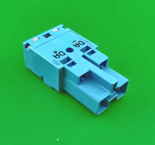 Stecker 2-pol Kod. I 0,5- 4mm² blau WAGO WINSTA® MIDI 770-1112