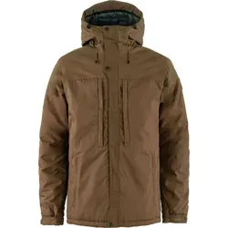 Fjällräven Winterjacke Skogsö Padded XXL - Funktionsjacke in braun, wasserabweisend und ideal für kalte Tage. Mit Stehkragen und Kapuze bietet sie optimale Wärmeisolierung und Abriebfestigkeit.