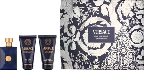 Versace Dylan Blue Homme Eau De Toilette & Duschgel Set - Elegantes Parfum Set mit 50ml Eau De Toilette und 50ml Duschgel. Perfekt für die tägliche Körperpflege und ein stilvolles Geschenk für jeden Anlass.