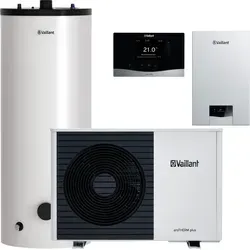 Vaillant aroTHERM Split plus Paket 4.0311 - Effizientes Wärmepumpenpaket für Neubauten und Modernisierungen. Inklusive Hydraulikstation und smartem Regler für einfache Steuerung. Ideal für nachhaltige Wärmeversorgung im Einfamilienhaus.