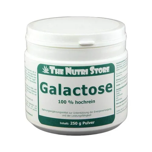 Galactose 100% rein Pulver 250 g - Lebenswichtiger Zucker für Säuglinge - Arzneimittel für die gesunde Entwicklung von Säuglingen. Galactose unterstützt die Reifung, ideal für Diabetiker und leicht in Flüssigkeit lösbar.