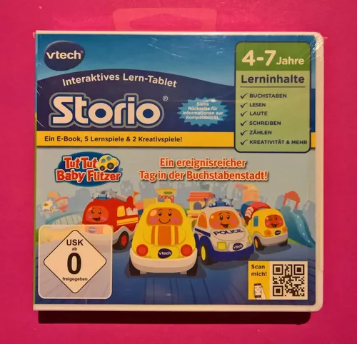 vtech Storio  Tut Tut Baby Flitzer