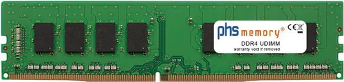 PHS-memory 16GB RAM Speicher für MSI B350 Tomahawk DDR4 UDIMM 2400MHz PC4-2400T-U (SP233552)