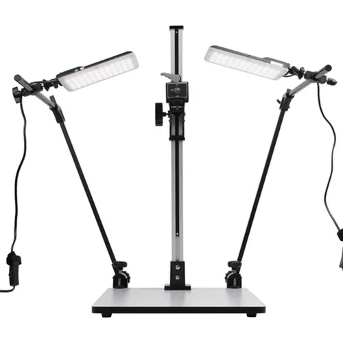 Studioking Aufnahmetisch CS-105 mit LED-Leuchten (572511)