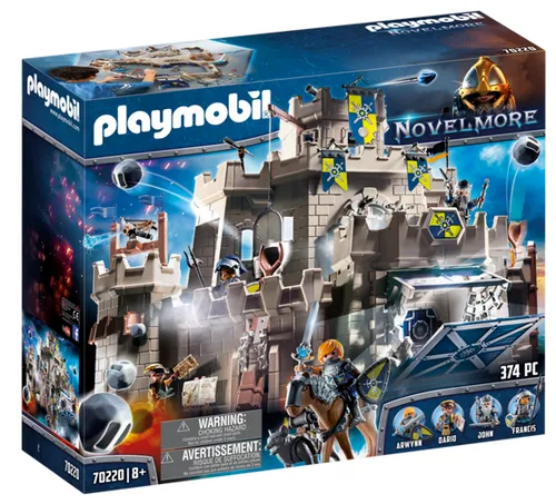 PLAYMOBIL Ritterburg NOVELMORE Knights RITTER Schloss BURG Schloß BURNHAM RAIDER - Sets: Fantastische Ritterburg aus der Novelmore-Serie, ideal für abenteuerliche Rollenspiele und kreatives Spielen.