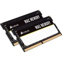 Corsair Mac Memory SODIMM 32GB (2x16GB) DDR4 2666MHz - Hochleistungs-Arbeitsspeicher für Mac - Arbeitsspeicher mit 32GB für optimale Leistung auf Mac-Systemen, rigoros getestet für hohe Belastungen und maximale Zuverlässigkeit.