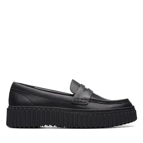Clarks TORHILL PENNY Schwarz 40 - Wanderschuhe mit hochwertigem Lederobermaterial und herausnehmbarer Komfortsohle für perfekten Halt und Atmungsaktivität, ideal für lange Wanderungen.
